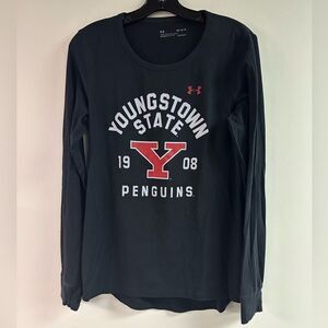 Under Armour Youngstown State University Penguins Heatgear Cozy Top Size M